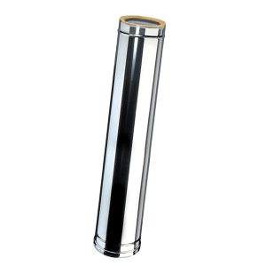 Cheminée INOX ISOLÉE 100cm AC53F