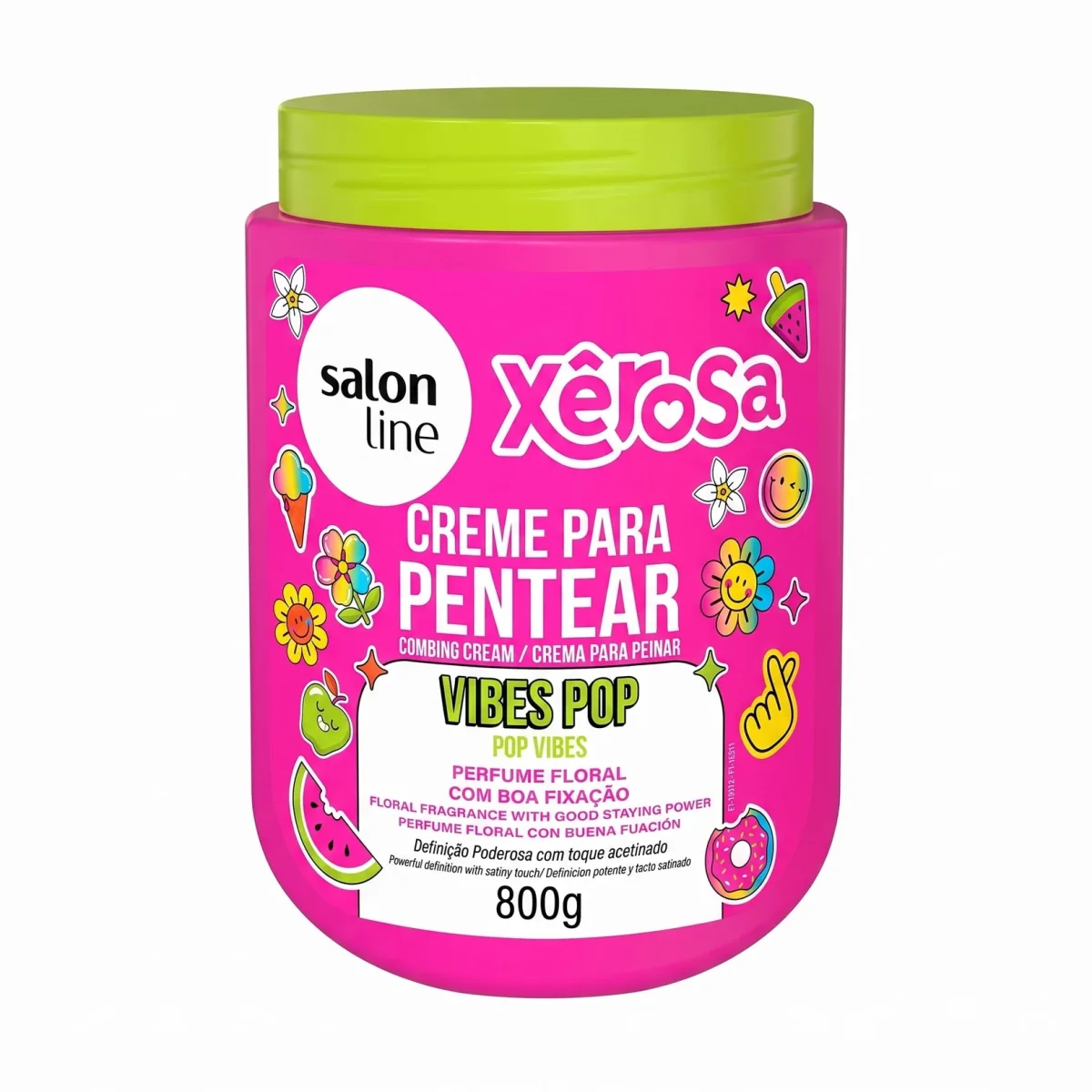 Salon Line Xêrosa Vibes Pop Creme para Pentear 800g