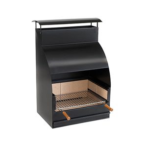 Barbecue em metal e tijolos AC88F