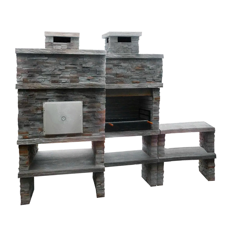 Barbecue em Betão Com Forno a Lenha AV280F