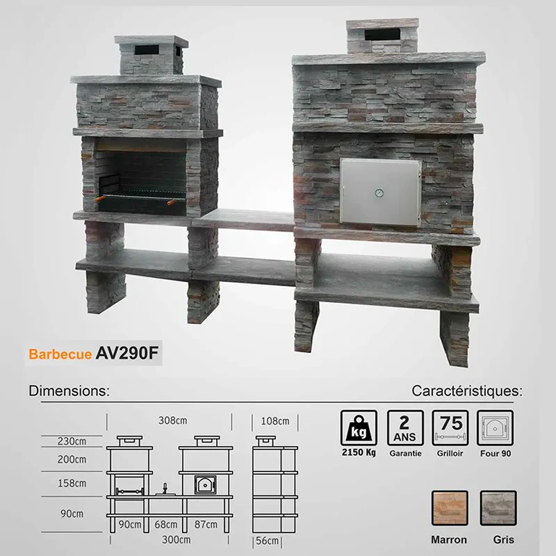 Barbecue e Forno AV290F - Image 8