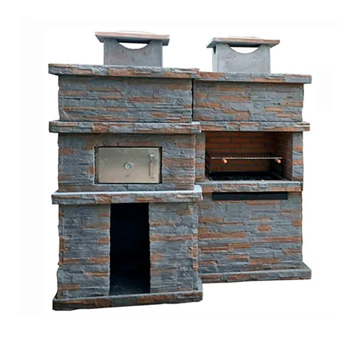 Barbecue fixo em pedra com forno PR4730F