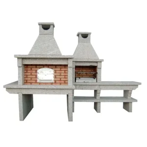 Barbecue granito com forno e lava-loiça GR56F
