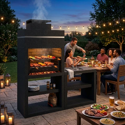 Barbecue Moderno Exterior Terra CE312 - Image 4