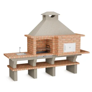 Forno de Pão e Barbecue em Tijolo AV357F