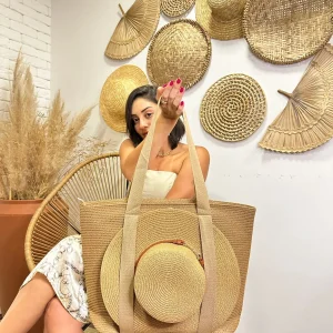 KIT BOLSA PORTA-CHAPÉU + CHAPÉU
