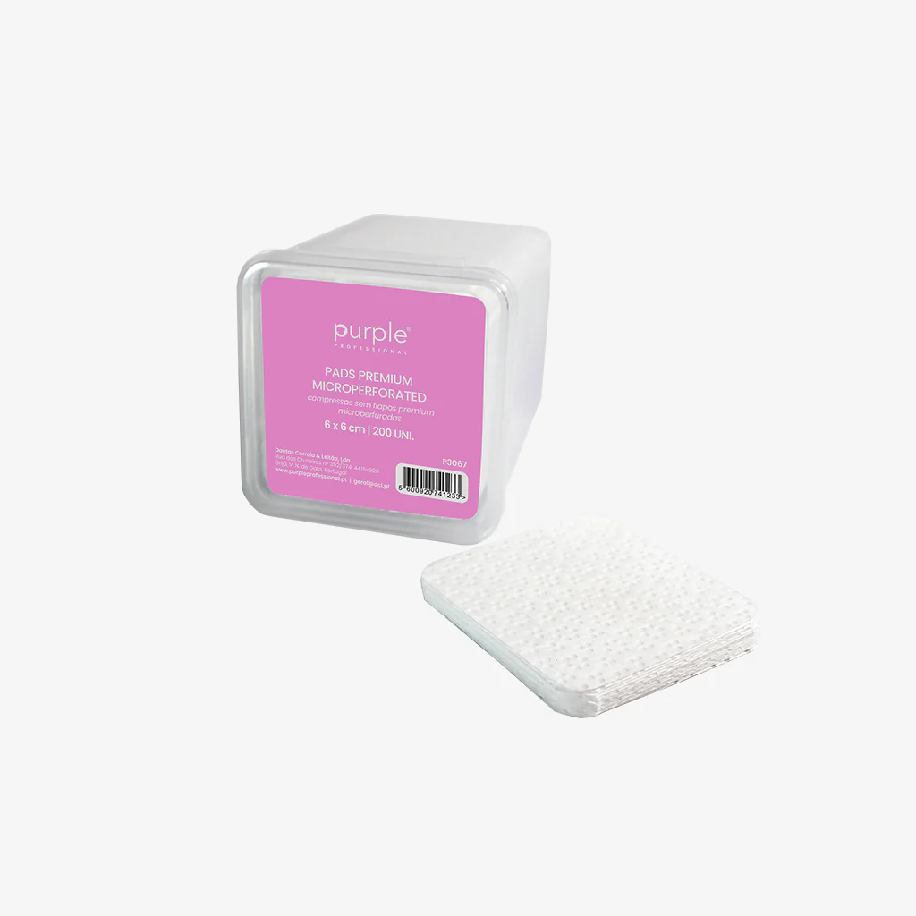 Purple Pads Premium Compressas sem Fiapos Microperfuradas 6x6cm - Image 2
