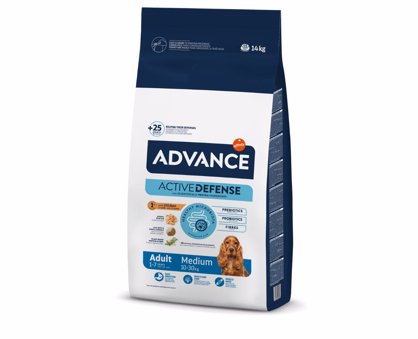 Advance Médio Adulto Frango e Arroz