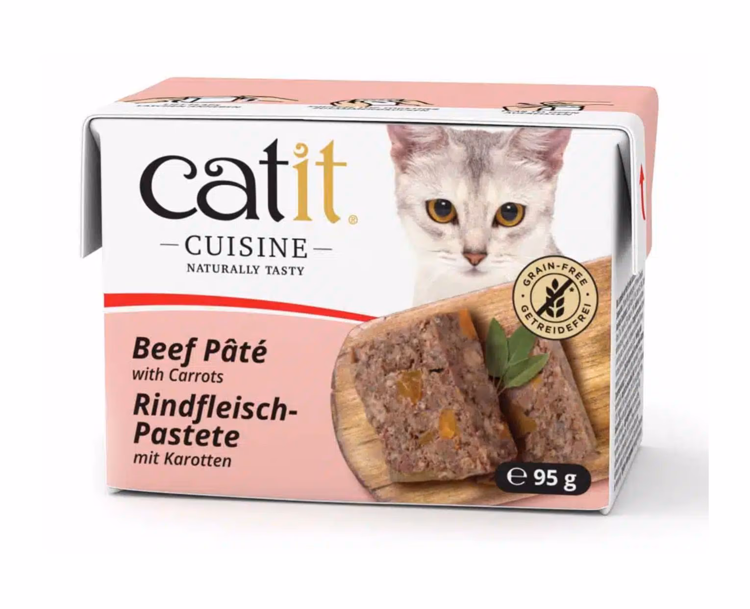 Catit Cuisine Patê de Carne de Vaca com Cenouras