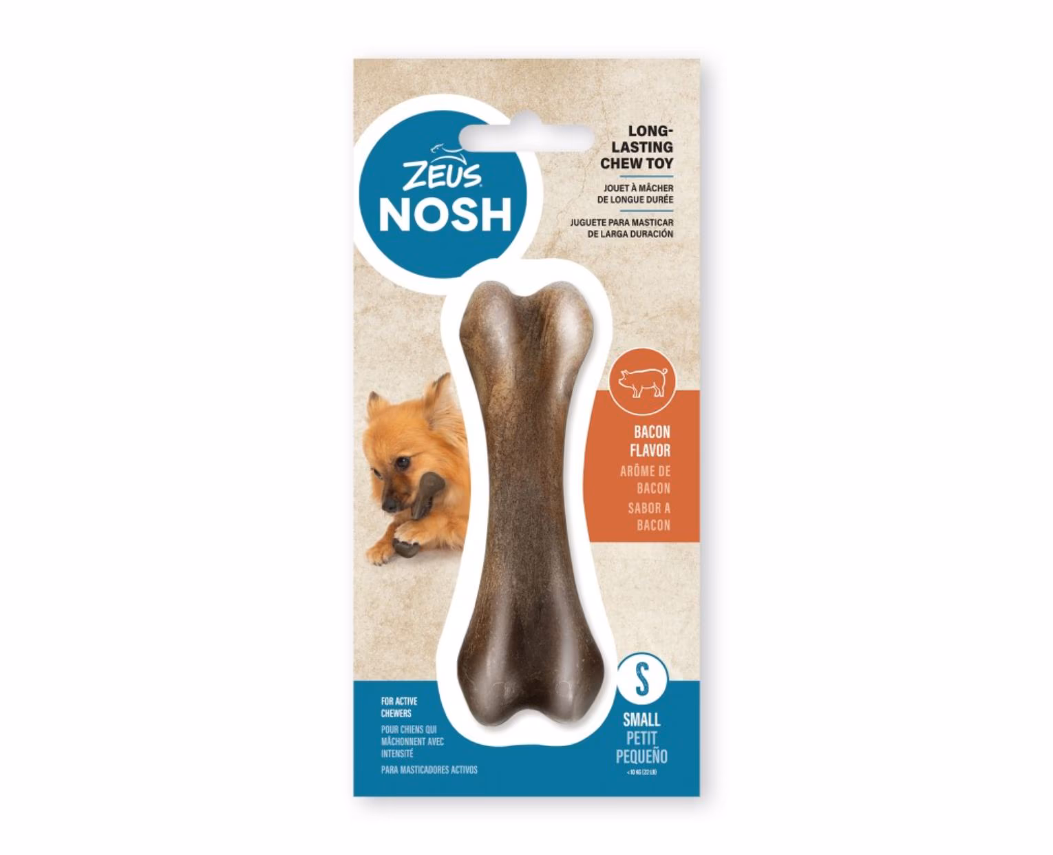 Osso Zeus Nosh Strong Chew Bone – Bacon