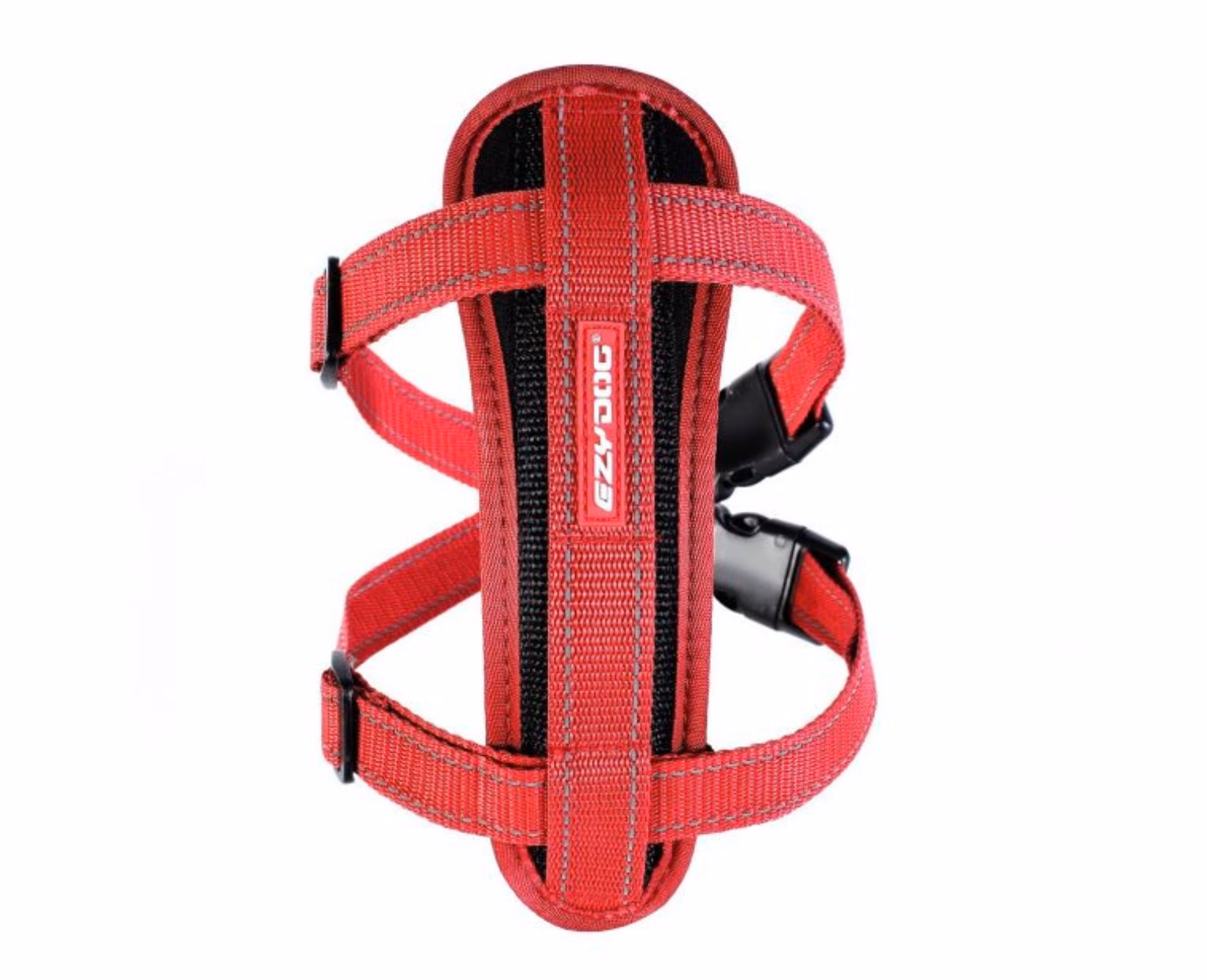 Peitoral EzyDog Chest Plate Harness Vermelho