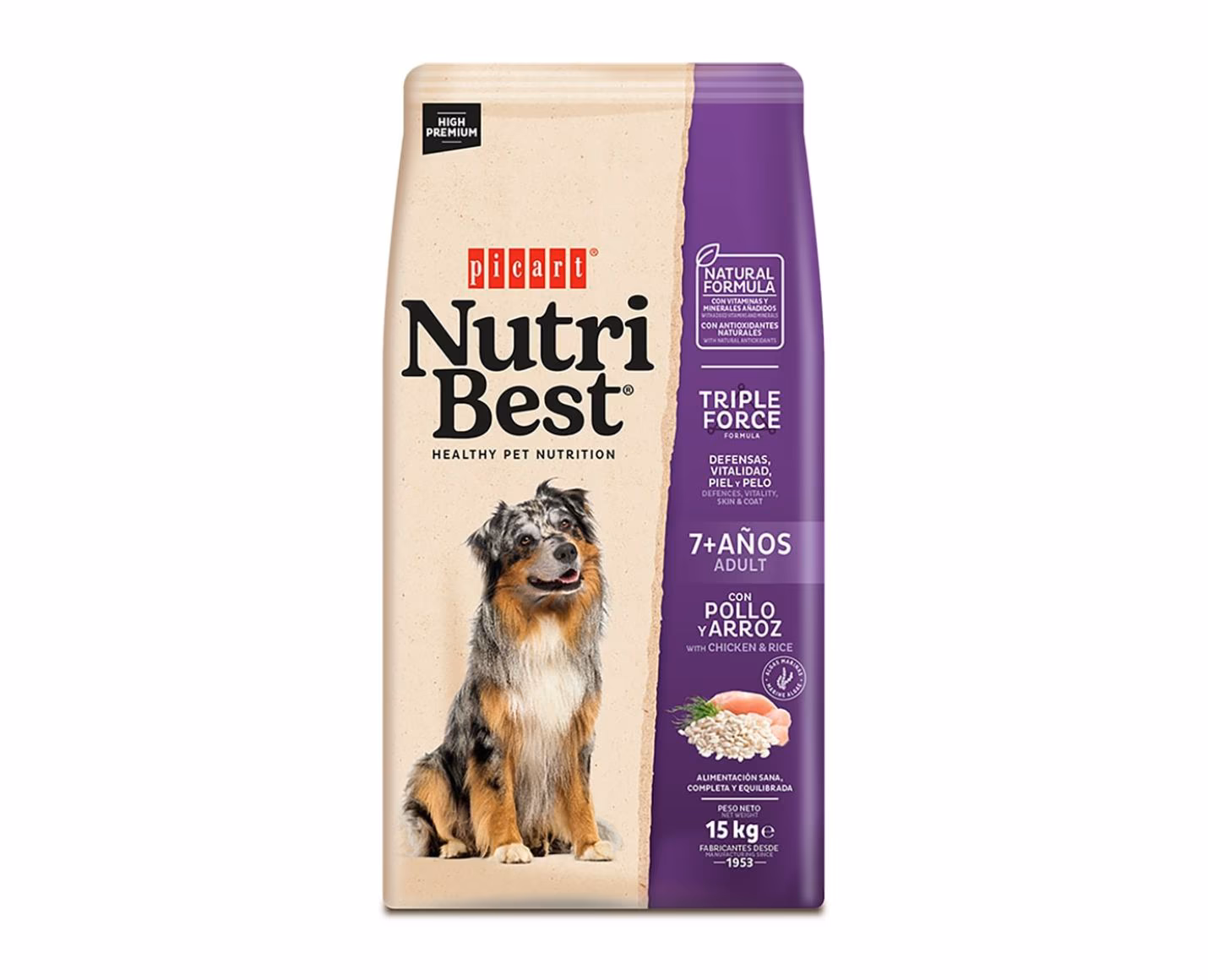 Picart Nutribest Sénior 7+ Frango