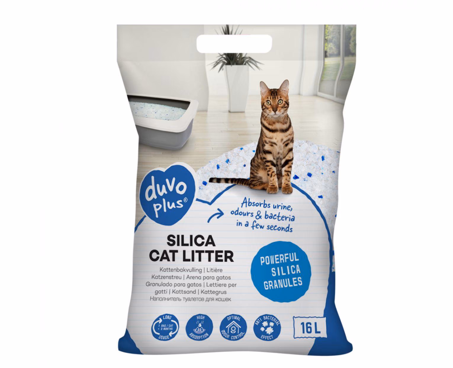 Areia Sílica para Gato Duvo Plus - Image 2