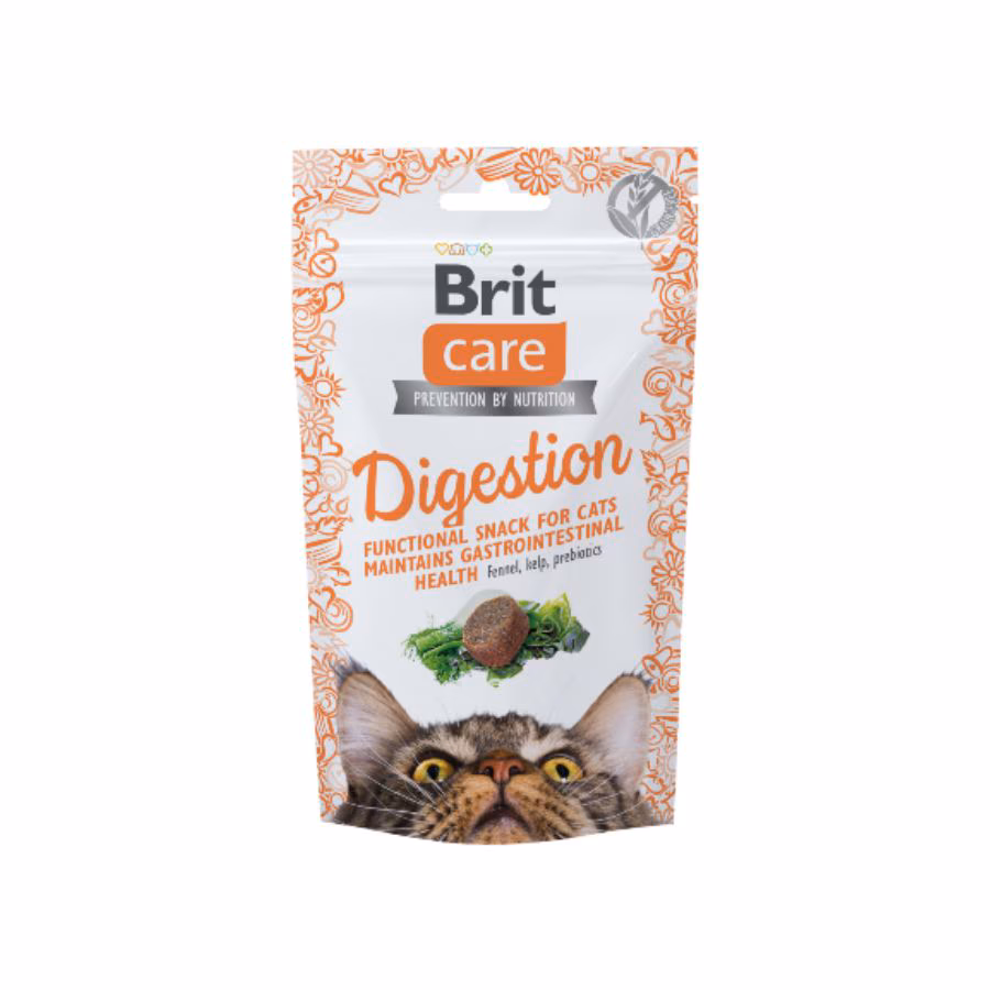 Brit Care Snack Digestion Gato 50 gr – Saúde Digestiva