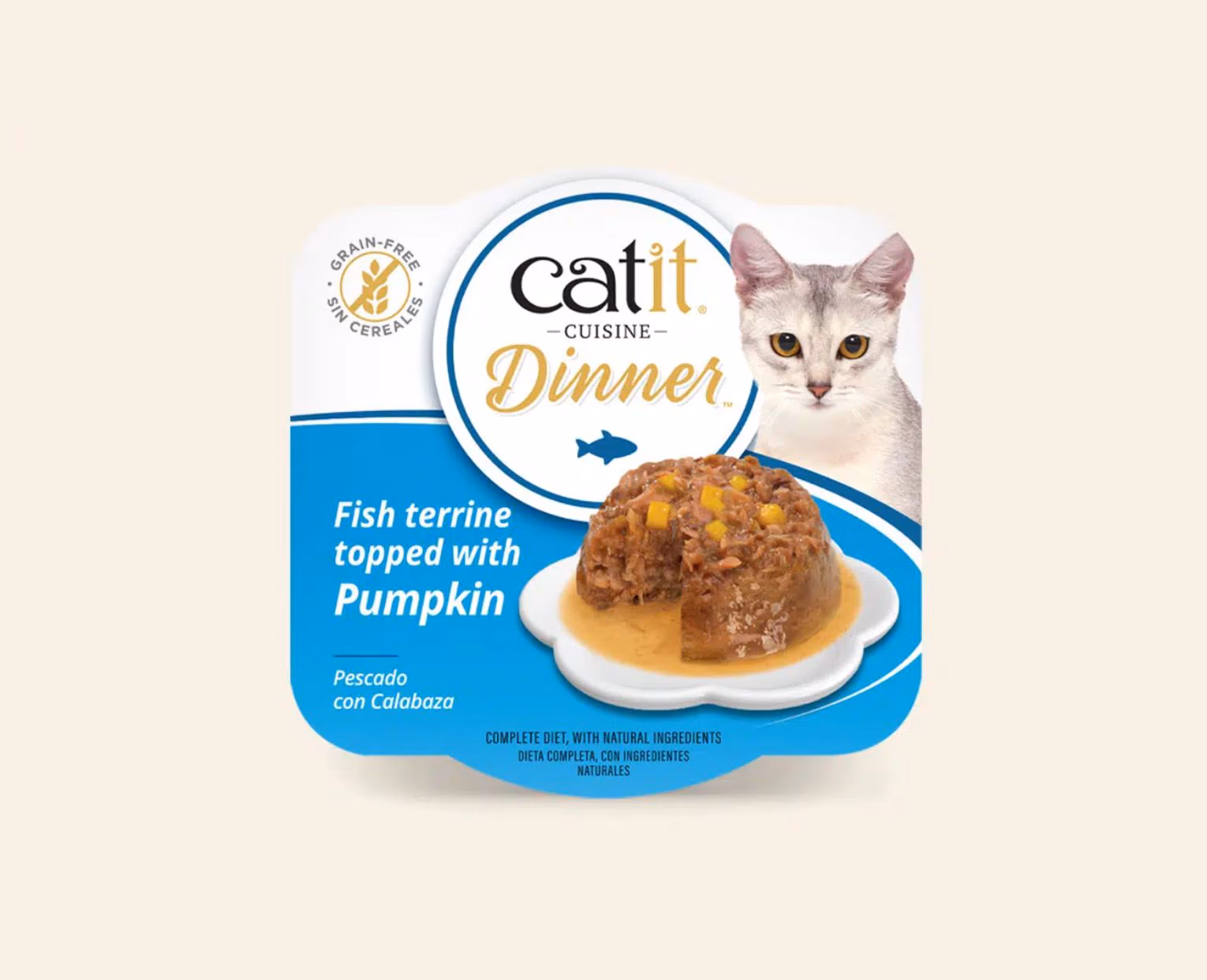 Catit Cuisine Dinner Peixe com molho de Abóbora 75g - Image 4