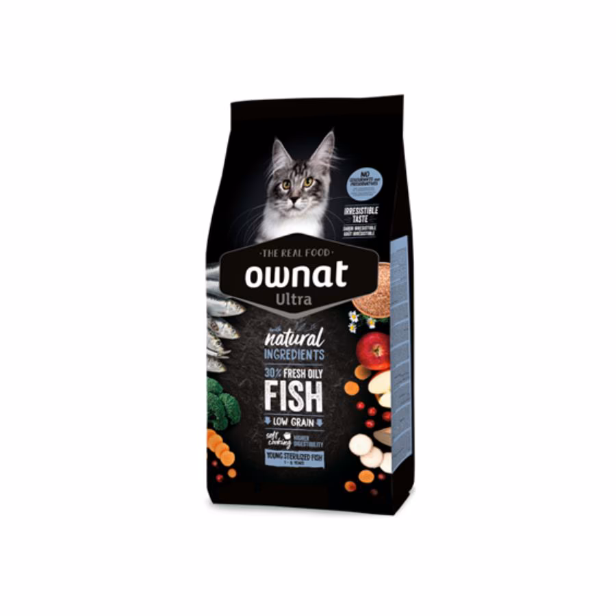 Ownat Ultra Young Sterilized Fish – Ração de Peixe para Gatinhos Esterilizados - Image 2