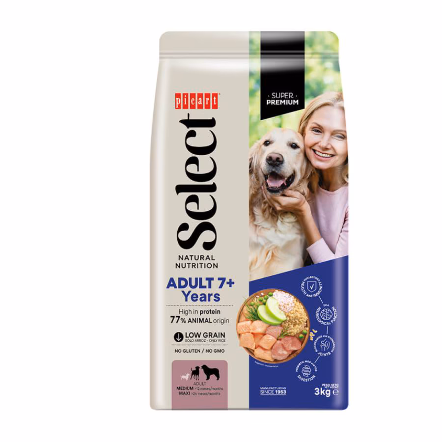 Picart Select 7+ de Frango – Ração para Cão Sénior (+7 anos)